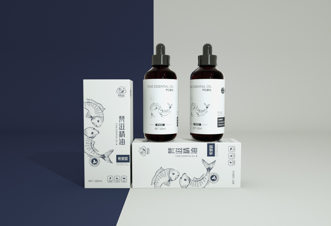 梵滋精油包装设计by-毒柚