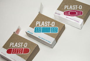 创意创可贴包装设计：小伤口的大关怀